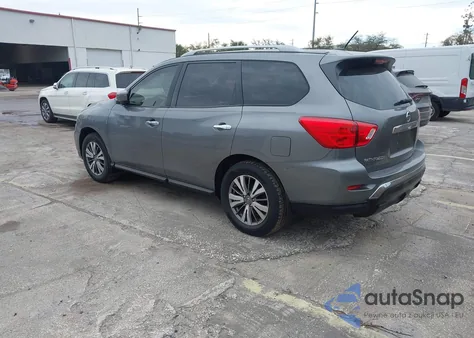 2018 Nissan Pathfinder S z USA, uszkodzony, nr VIN 5N1DR2MN0JC645459